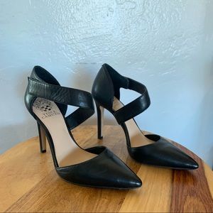 Black Strap Heels [Vince Camuto]